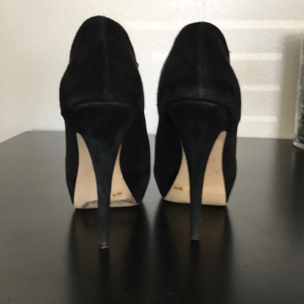 JS suede platform booties - Picture 2 of 5
